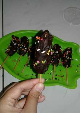 Es pisang coklat