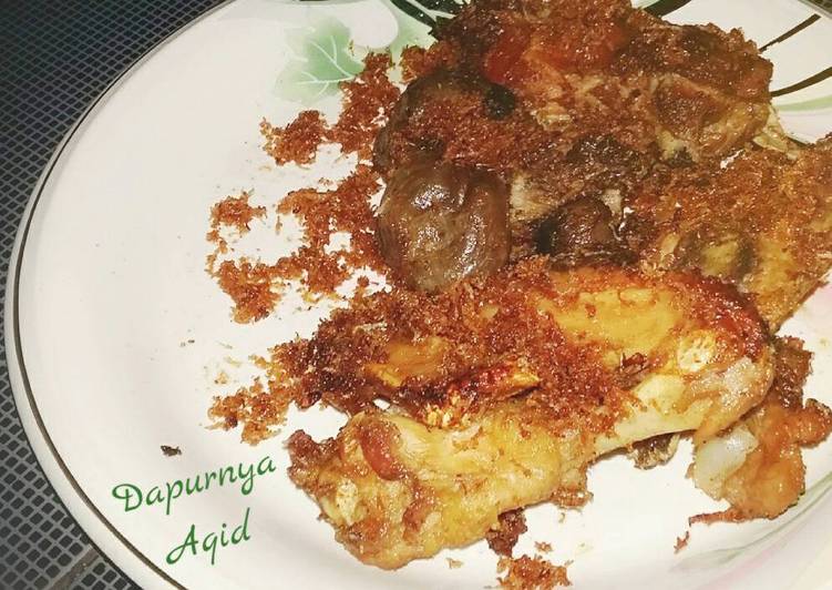 Resep Ayam goreng serundeng Dari Aqid ??