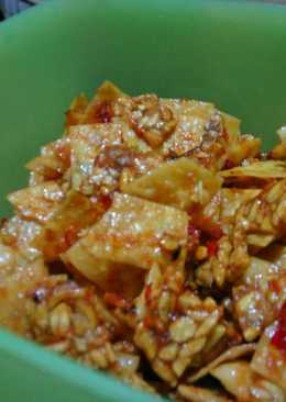 Kering Tempe & Kulit Pangsit