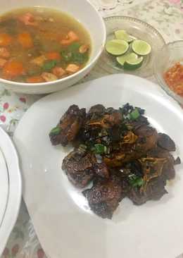 Sop Buntut Goreng