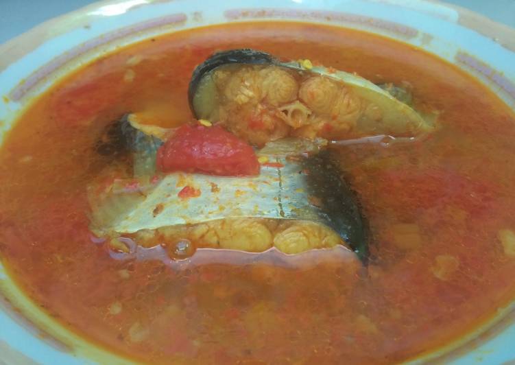 bahan dan cara membuat Asam Padeh Ikan Patin