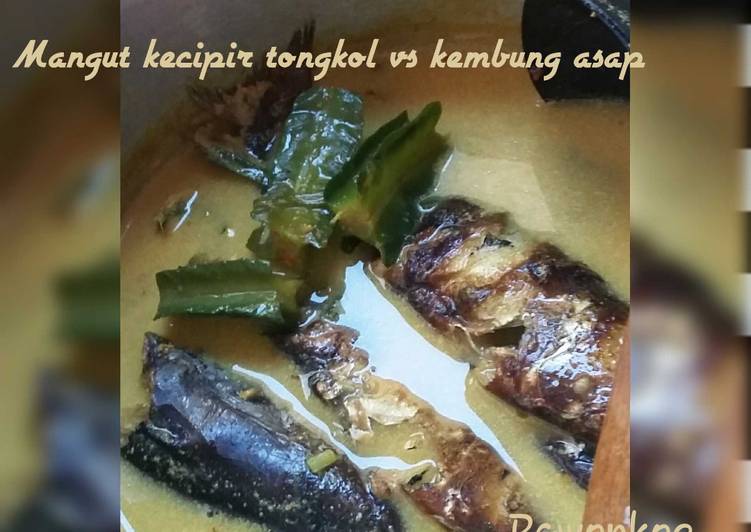 resep masakan Mangut Kecipir tongkol vs kembung asap