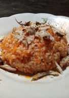 Nasi Goreng Tomat Ikan Suwir