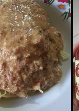 Simple Spaghetti Carbonara With Corned Beef