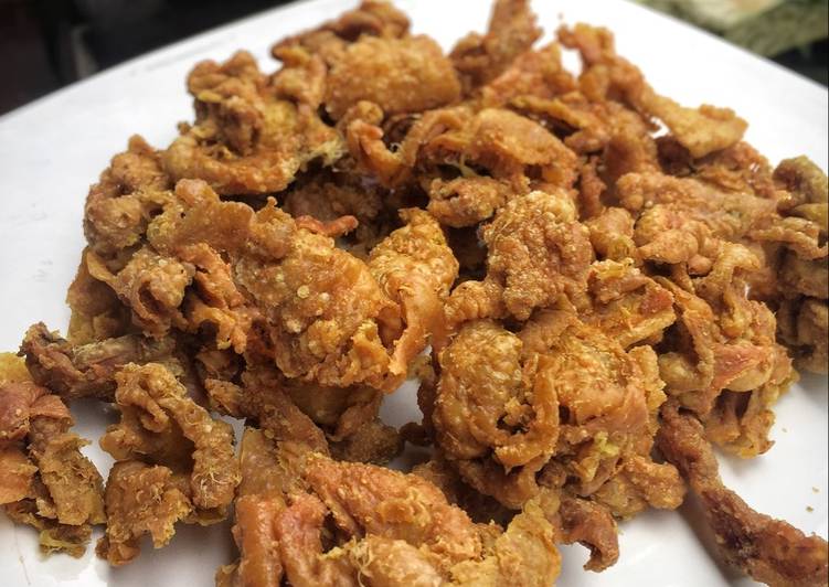  Resep  Keripik Kulit Ayam  Renyah DEBM Keto  oleh nonnarissa 