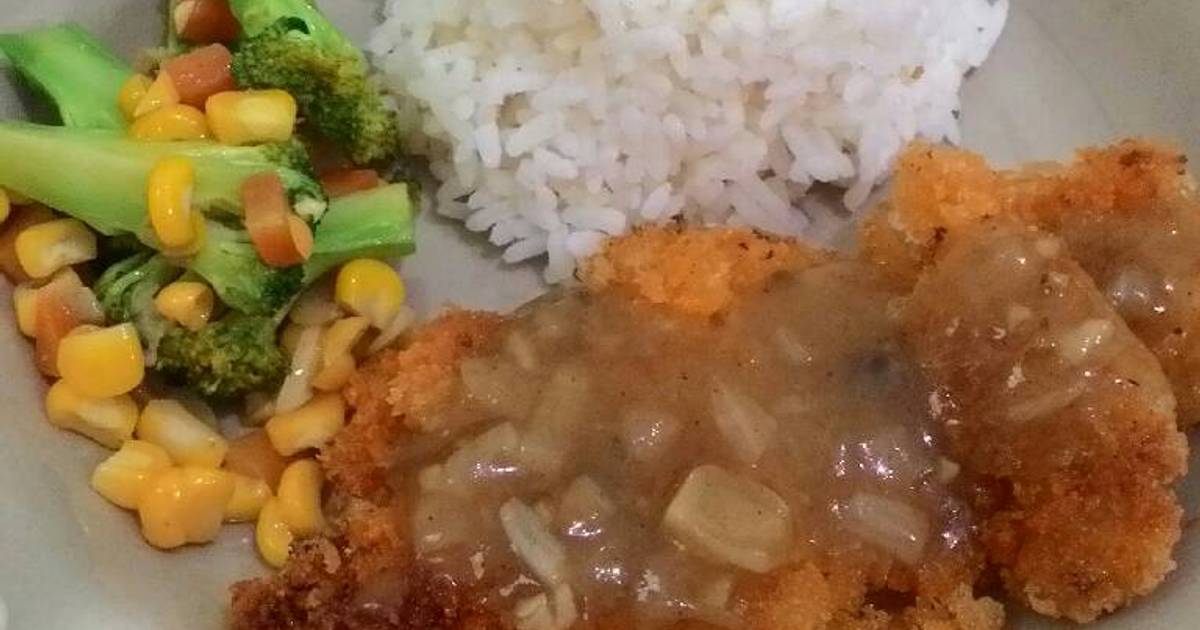 Resep Steak ayam ala rumahan ala Na Faustina