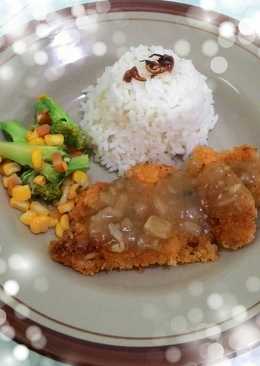 Steak ayam ala rumahan