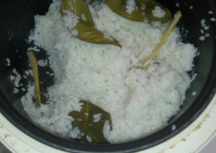 Nasi uduk rice cooker #bikinramadhanberkesan