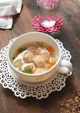 Baso udang kenyal tanpa bahan pengawet