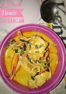 Kepiting Tumis Kuah Santan