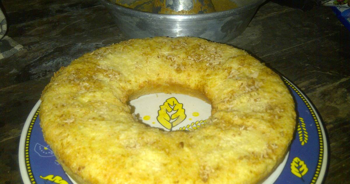 Resep Soft Cake Crunchy Keju