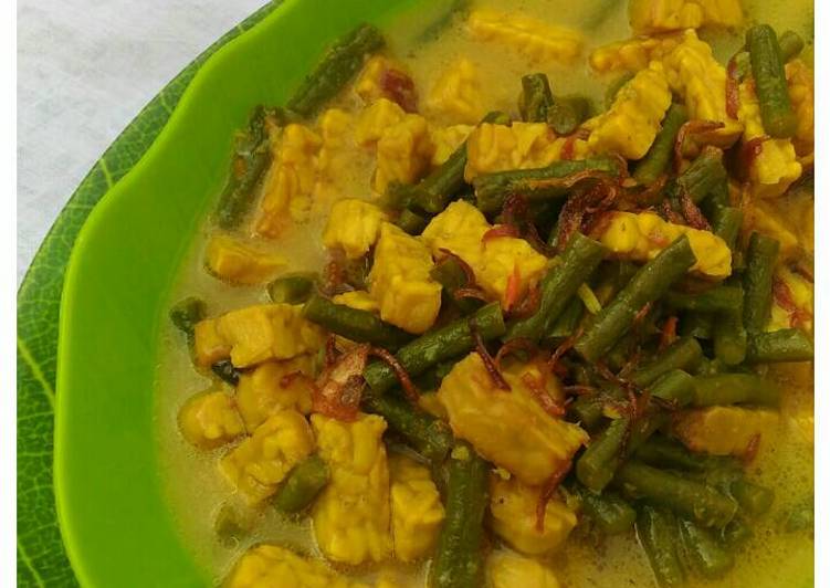 gambar untuk cara membuat Sayur Santan Tempe Bumbu Kuning