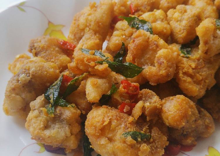 Salted Egg Chicken (Singapore Style)