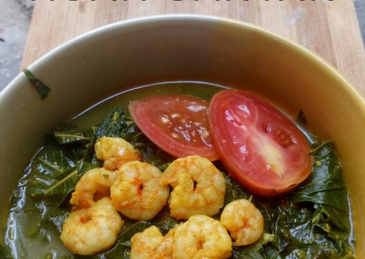 gambar untuk resep makanan Sayur daun singkong kuah santan