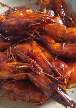 Udang Bakar Madu Simple