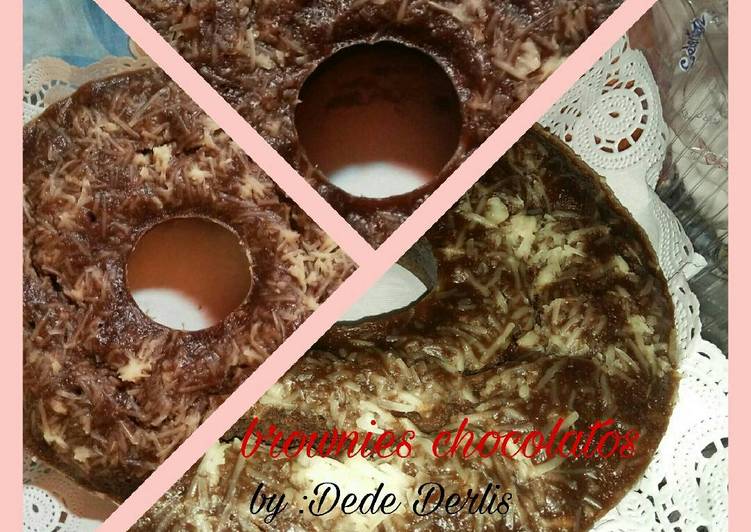 Resep Brownies kukus chocolatos By Dede Derlis