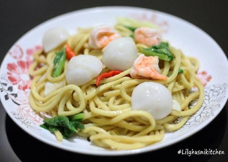 gambar untuk resep makanan Mie ' Hokian style '