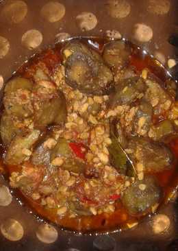 Sambal terong orak arik tempe