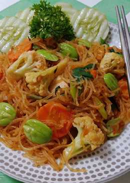 Sohun Goreng Pete Pedas