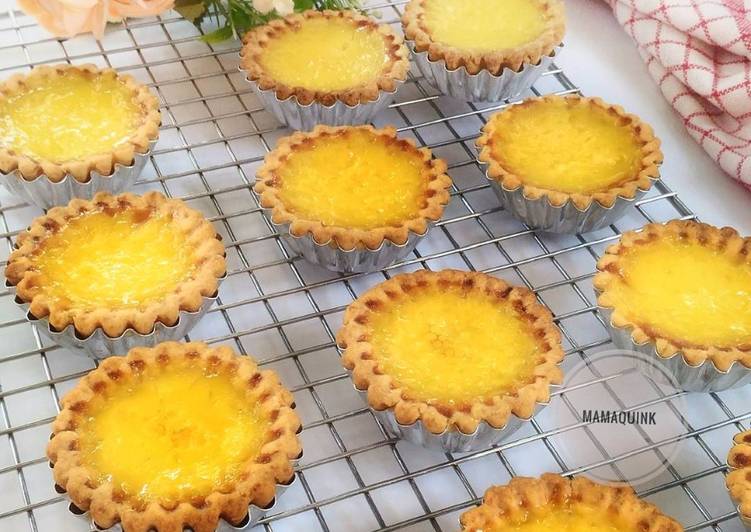 cara membuat HONGKONG EGG TART aka PIE SUSU