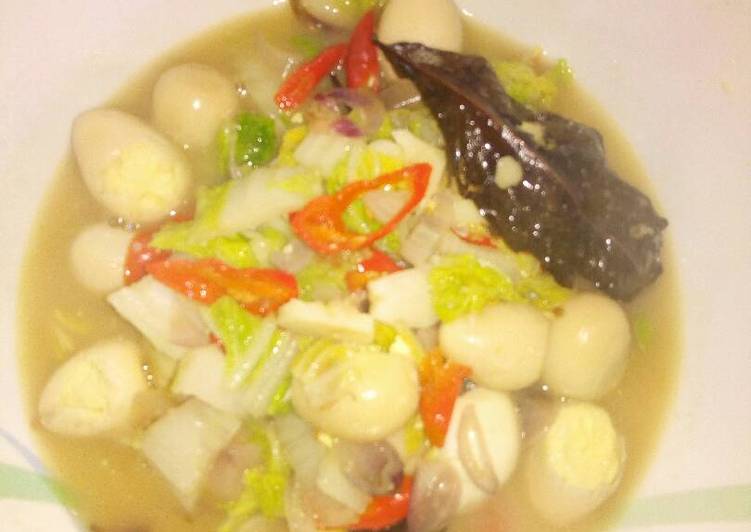 Resep Tumis sawi puyuh By Claudia Danish