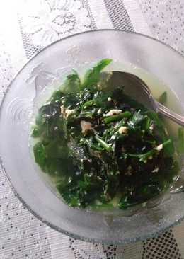 Sayur daun katuk bening