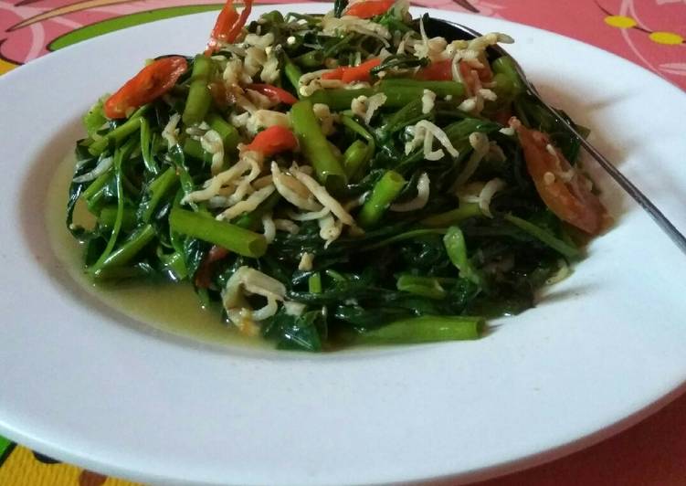Cah kangkung teri medan pedas