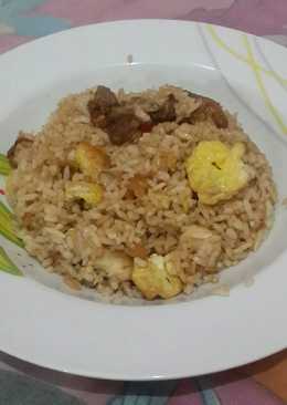 Nasi goreng ayam simple