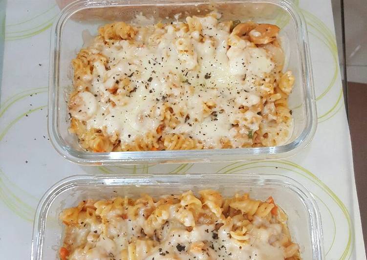 Resep Mac n cheese microwave Oleh Aiphin Huang