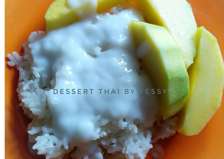 cara membuat Dessert Thai khas Thailand