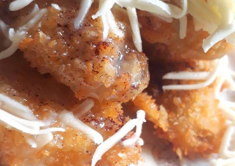 cara membuat Pisang goreng (crispy & pisang tidak benyek)