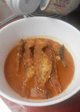 Goreng kerisi bumbu kuah pedas