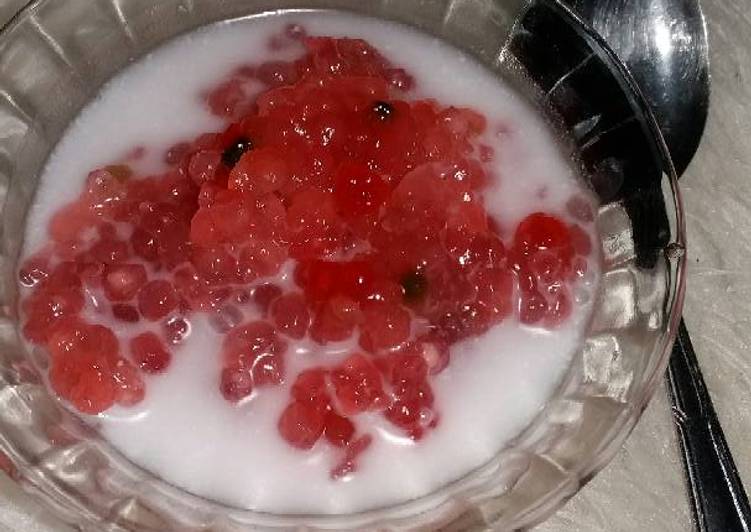 resep makanan Bubur Sagu Mutiara #cookpadpeduli #kankerpayudara