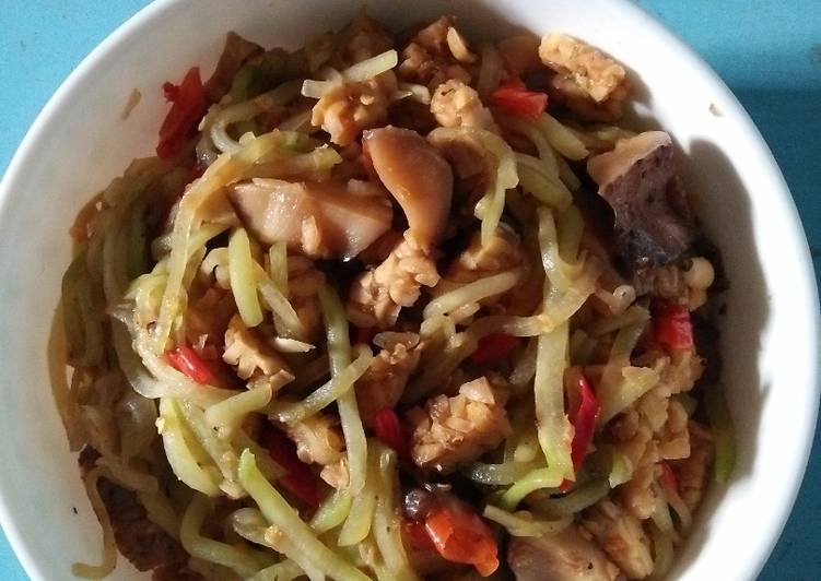 gambar untuk resep makanan Tumis Labu siam campursari