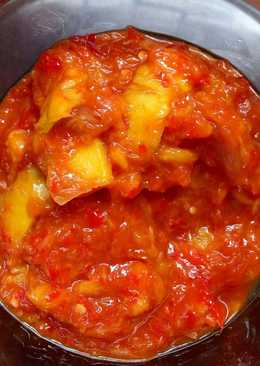 Sambal mentah mangga /kuini