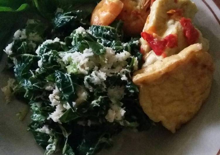 resep Urap urap daun pepaya