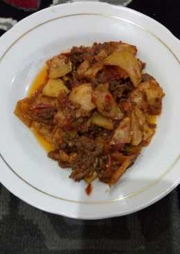 Sambal Daging Kentang