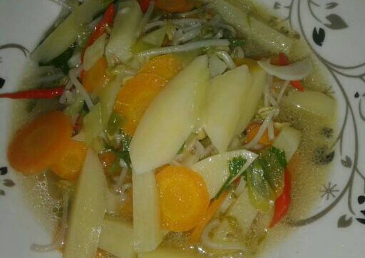 resep Tumis toge wortel kentang