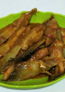 Sirip salmon asam manis