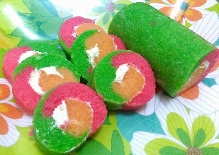 resep masakan Bolu Gulung Krim Keju