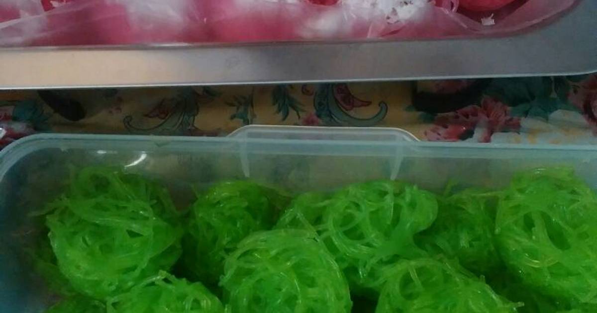 Resep Kue Putu Mayang Kelapa