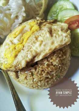 Nasi goreng ayam simple