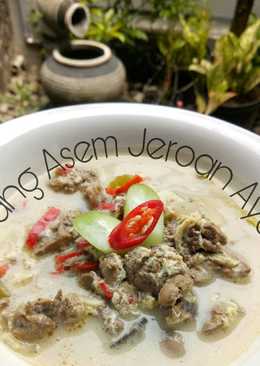 Garang Asem Jeroan Ayam