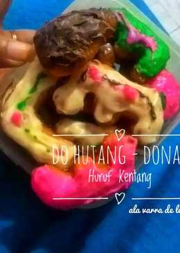 (DO-HUTANG) Donat Huruf Kentang