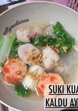Suki kuah kaldu no ayam
