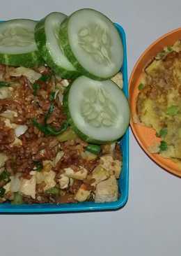 Nasi Goreng ruwet Beras Merah