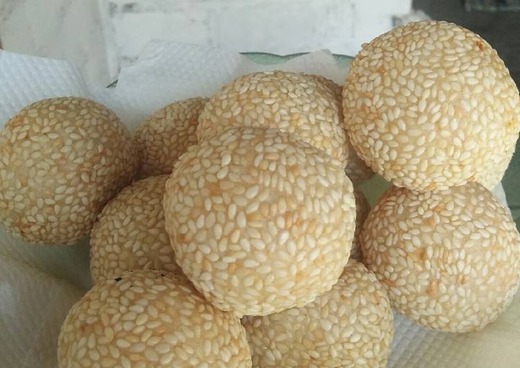 bahan dan cara membuat Onde onde klasik, anti gagal