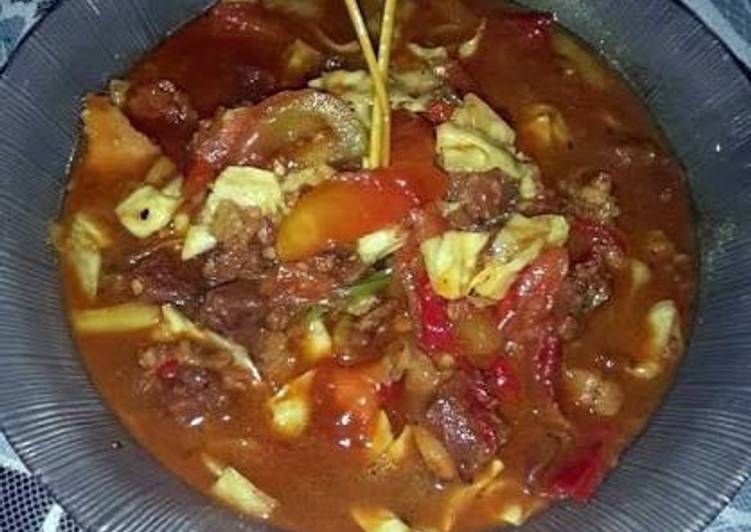 gambar untuk resep Tongseng Kambing#kitaberbagi