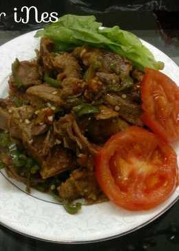 Daging bebek Bumbu pedas