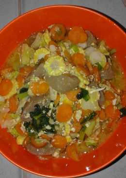 Capcay bakso special